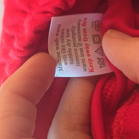 NWOT Magnolia Baby Unisex Size 8 And Size 10 Pajamas Red and Gray - Picture 6 of 12